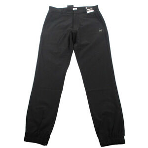 Hurley Exist Everyday Pants Men 28 Black Performance Jogger Water Resistant 1241